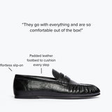 SYDNEY RUCHED PENNY LOAFER