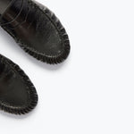 SYDNEY RUCHED PENNY LOAFER, [product-type] - FREDA SALVADOR Power Shoes for Power Women