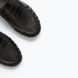 SYDNEY RUCHED PENNY LOAFER, [product-type] - FREDA SALVADOR Power Shoes for Power Women