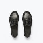 SYDNEY RUCHED PENNY LOAFER, [product-type] - FREDA SALVADOR Power Shoes for Power Women