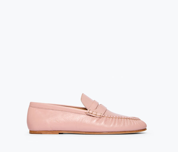 SYDNEY RUCHED PENNY LOAFER – FREDA SALVADOR