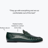 SYDNEY RUCHED PENNY LOAFER