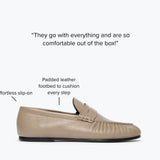 SYDNEY RUCHED PENNY LOAFER