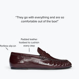 SYDNEY RUCHED PENNY LOAFER