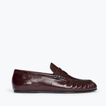 SYDNEY RUCHED PENNY LOAFER, [product-type] - FREDA SALVADOR Power Shoes for Power Women
