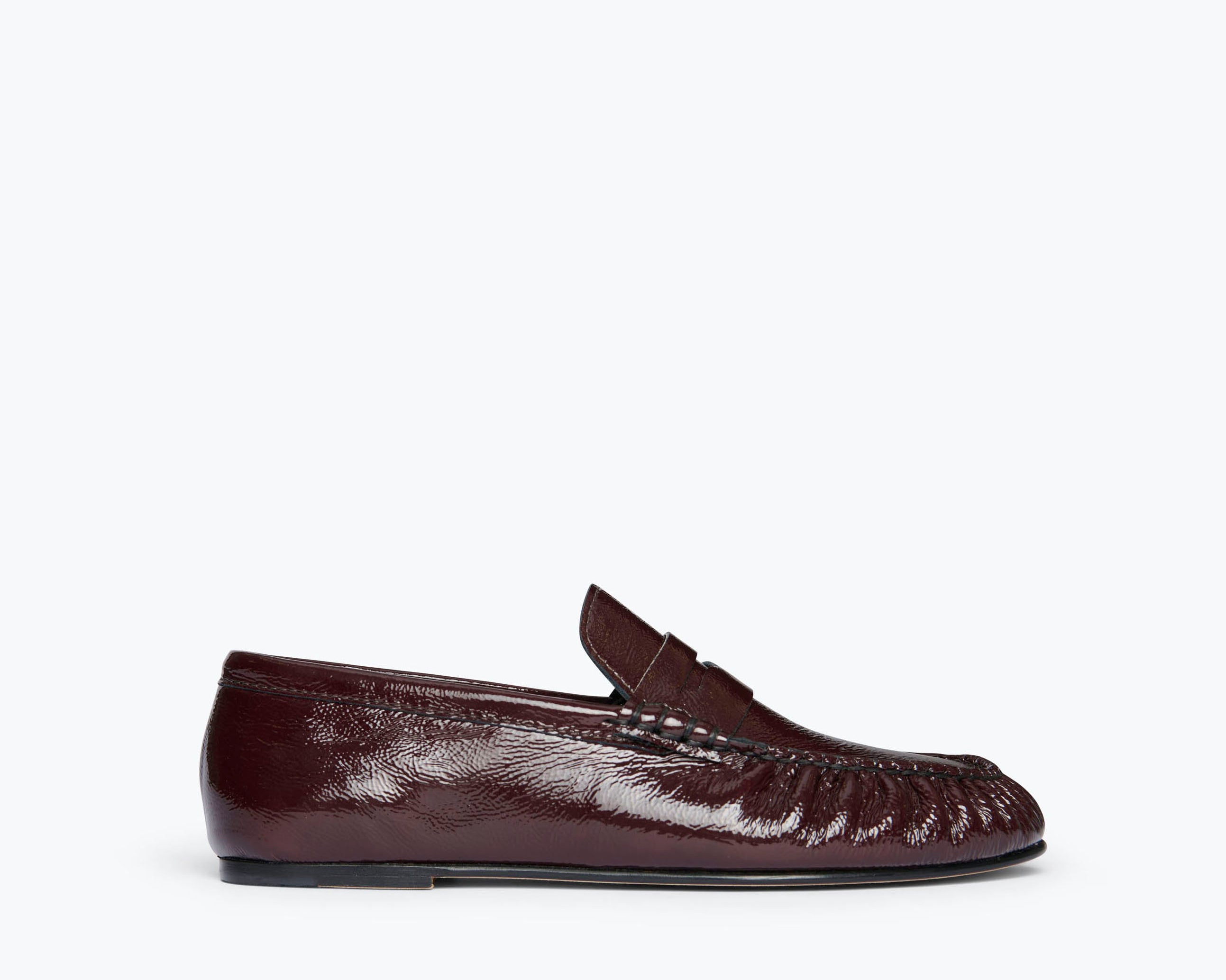 SYDNEY RUCHED PENNY LOAFER, [product-type] - FREDA SALVADOR Power Shoes for Power Women