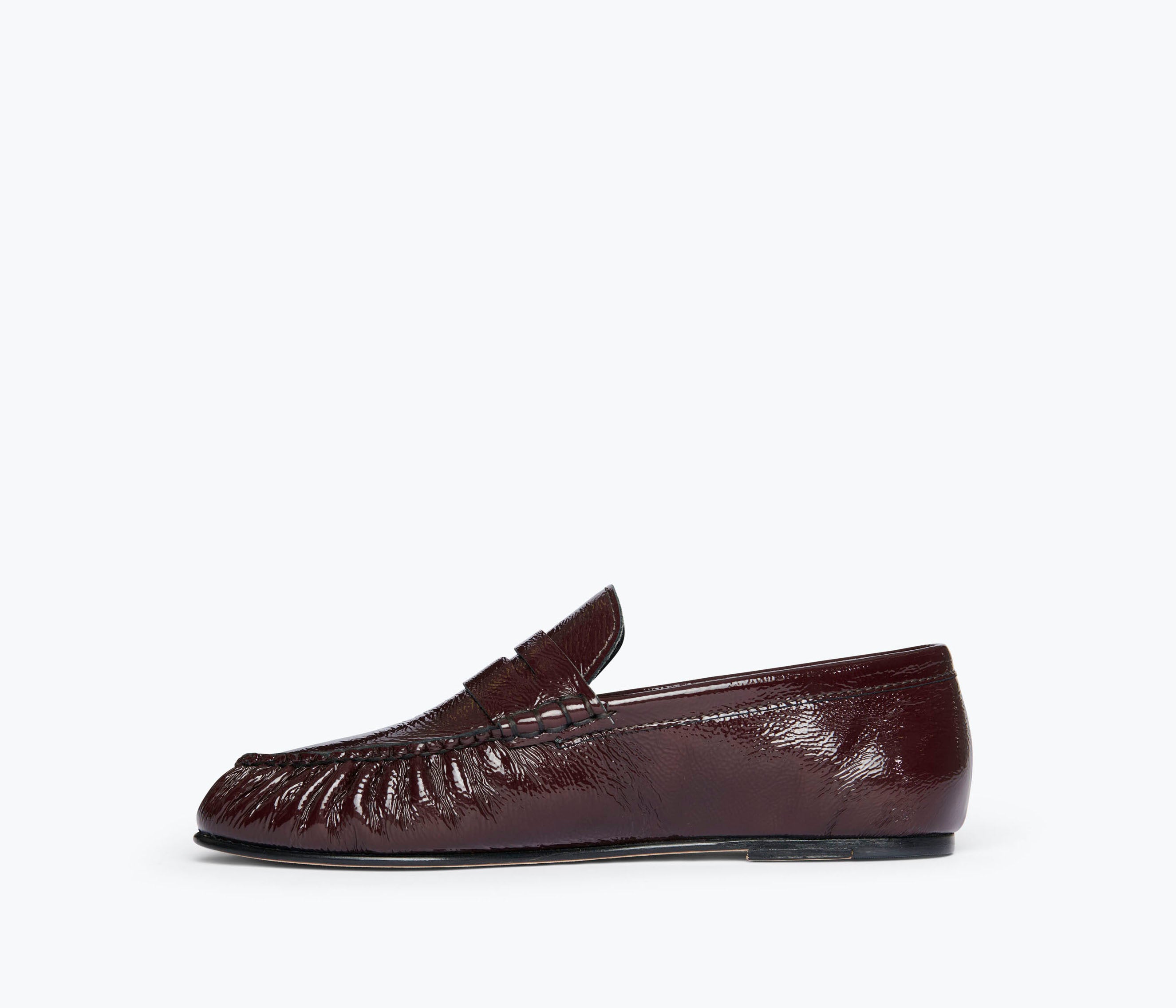 SYDNEY RUCHED PENNY LOAFER, [product-type] - FREDA SALVADOR Power Shoes for Power Women
