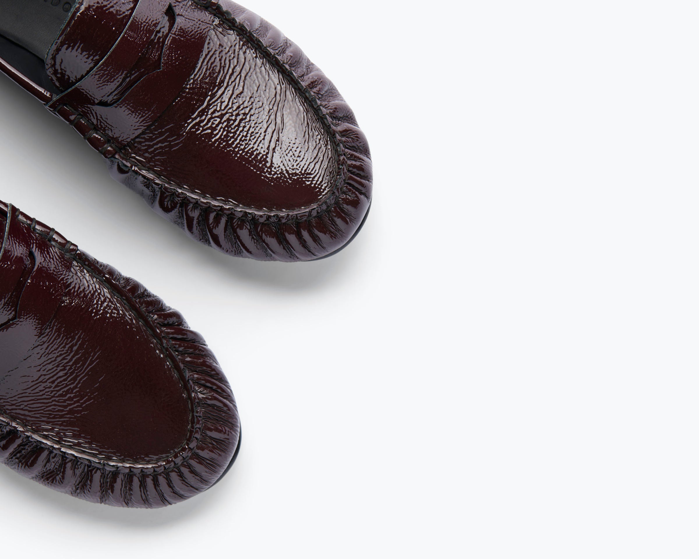 SYDNEY RUCHED PENNY LOAFER, [product-type] - FREDA SALVADOR Power Shoes for Power Women