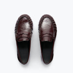 SYDNEY RUCHED PENNY LOAFER, [product-type] - FREDA SALVADOR Power Shoes for Power Women