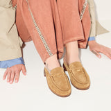 TEMI SUEDE LOAFER MULE