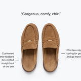 TEMI SUEDE LOAFER MULE