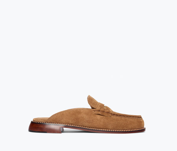 TEMI SUEDE LOAFER MULE – FREDA SALVADOR