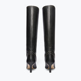 TILLY STUDDED TALL BOOT, [product-type] - FREDA SALVADOR Power Shoes for Power Women