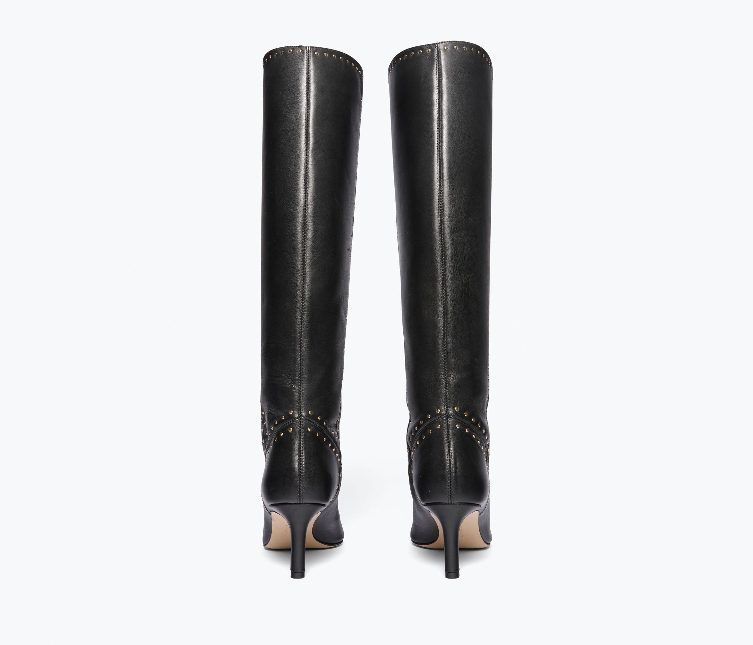 TILLY STUDDED TALL BOOT, [product-type] - FREDA SALVADOR Power Shoes for Power Women