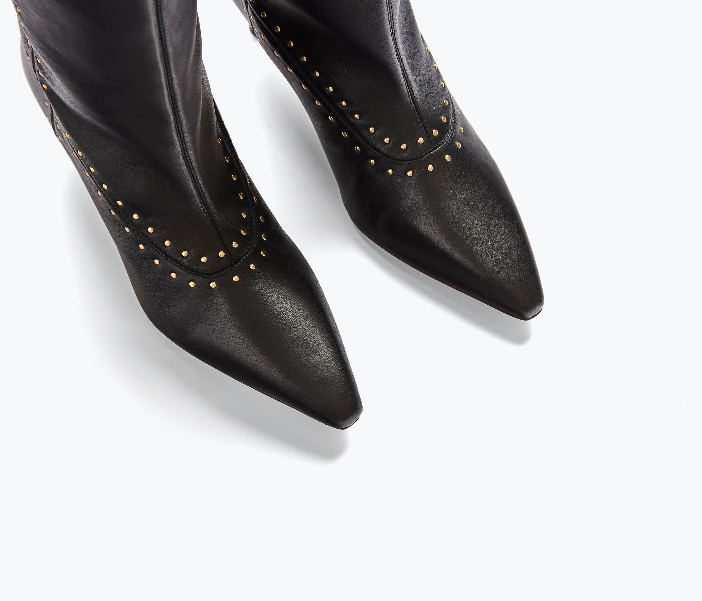 TILLY STUDDED TALL BOOT, [product-type] - FREDA SALVADOR Power Shoes for Power Women