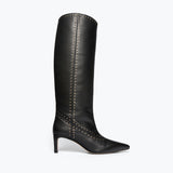 TILLY STUDDED TALL BOOT, [product-type] - FREDA SALVADOR Power Shoes for Power Women