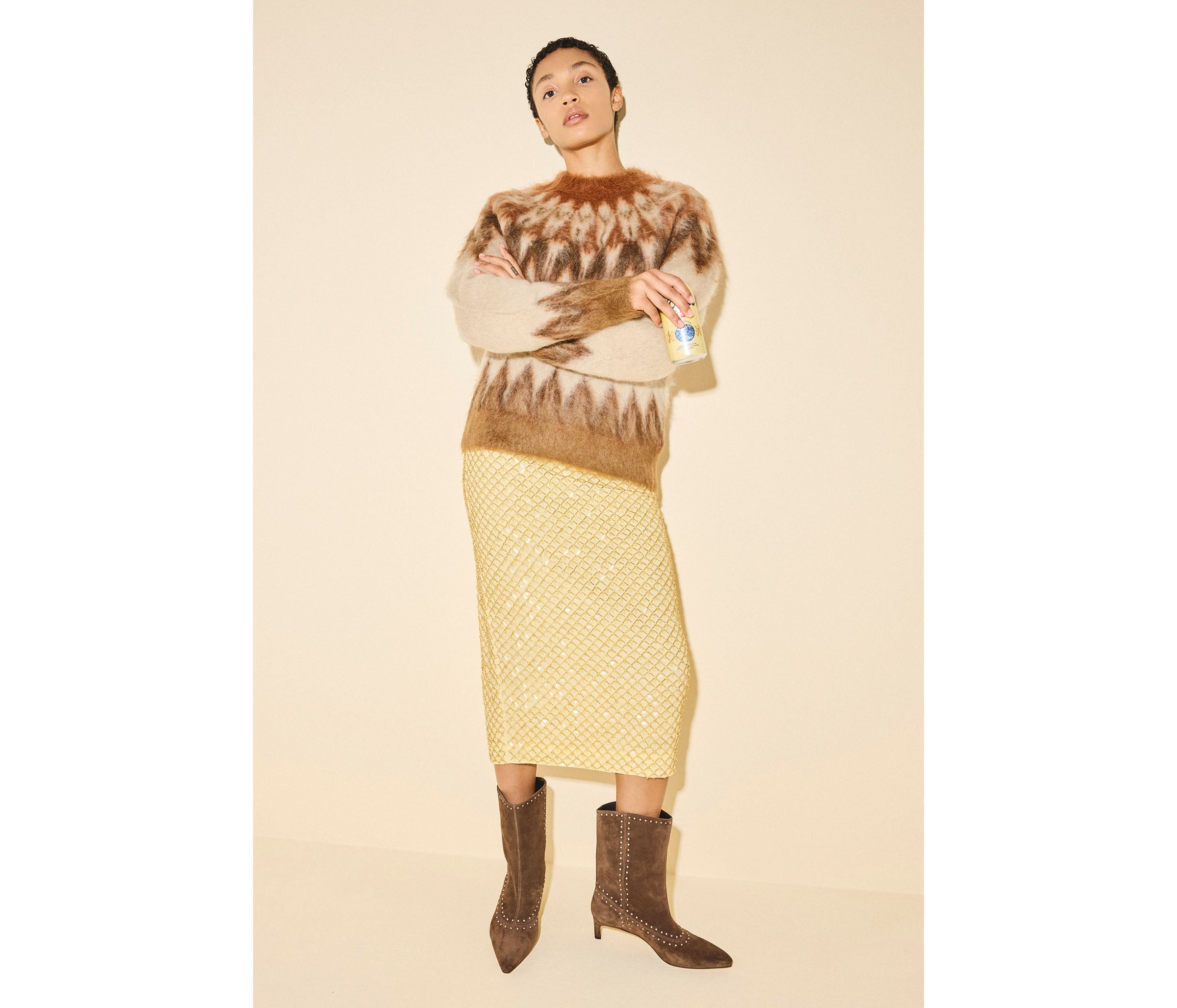 TRICIA STUDDED BOOT, [product-type] - FREDA SALVADOR Power Shoes for Power Women