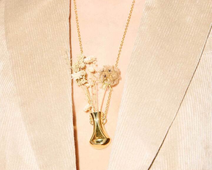 FRĒDA x MONBOUQUETTE Vase Pendant Necklace, [product-type] - FREDA SALVADOR Power Shoes for Power Women
