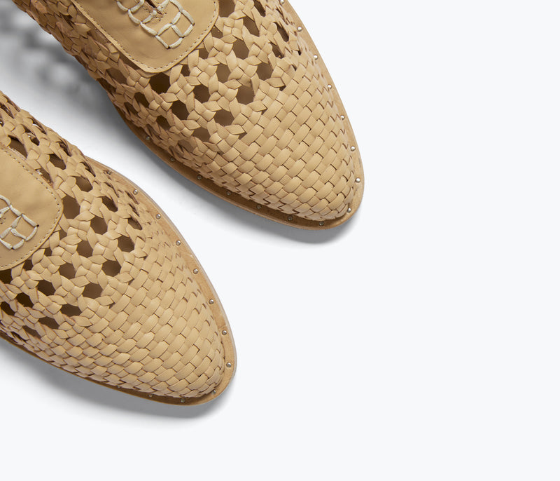 WENDY WOVEN OXFORD, [product-type] - FREDA SALVADOR Power Shoes for Power Women