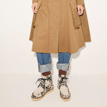 Freda Salvador Winnie cow hair calf shearling moccasin boot with plush lining