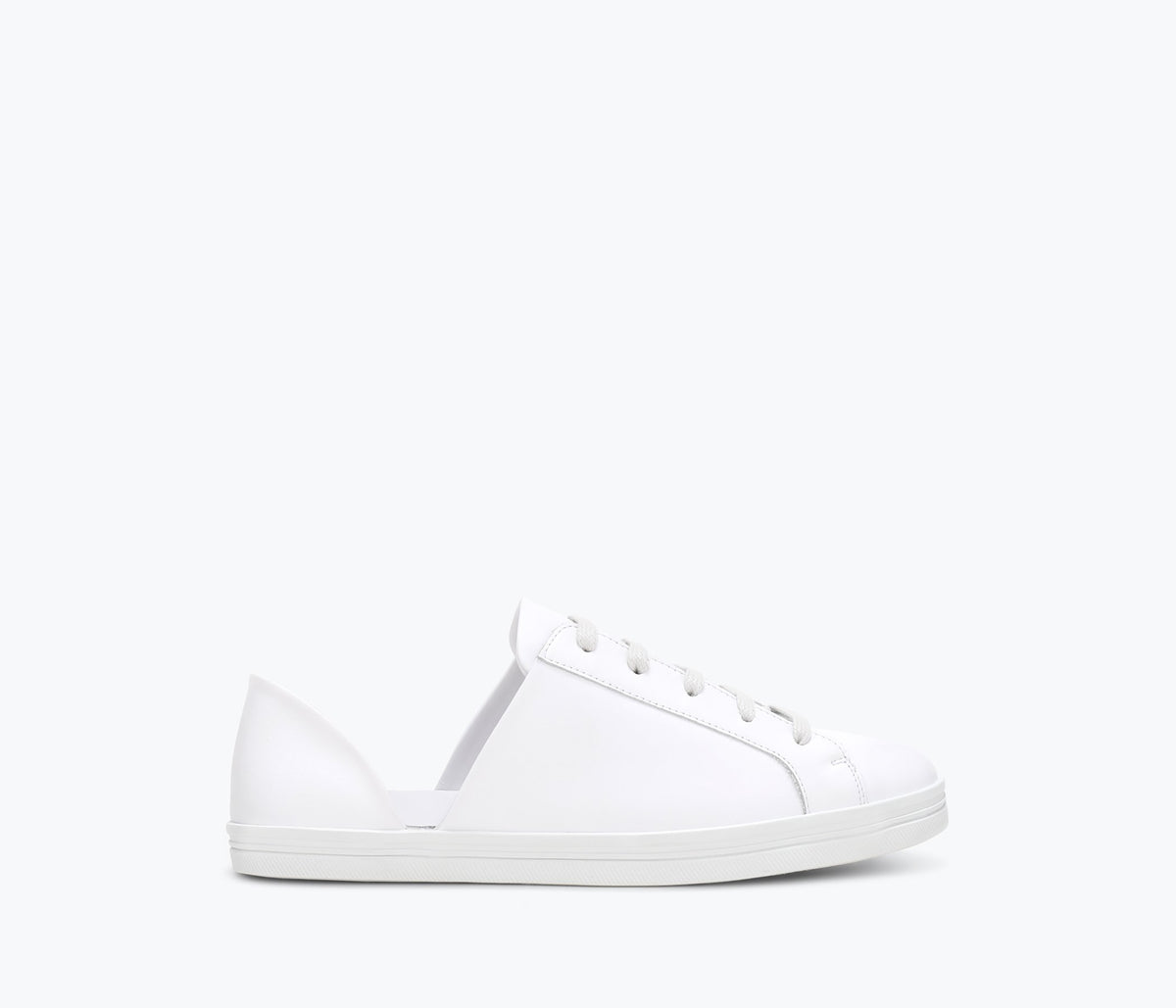 NWOT Anthropologie Freda Salvador Mikey White high quality Sneakers Sz 8