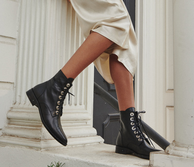 A New Favorite: The Lace-Up Bootie