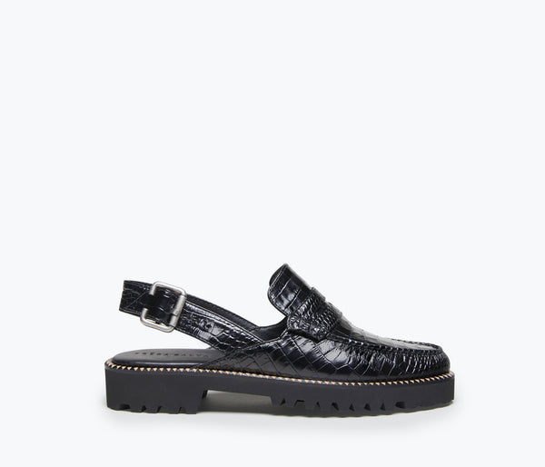 JUANA SLINGBACK MOCCASIN, [product-type] - FREDA SALVADOR Power Shoes for Power Women