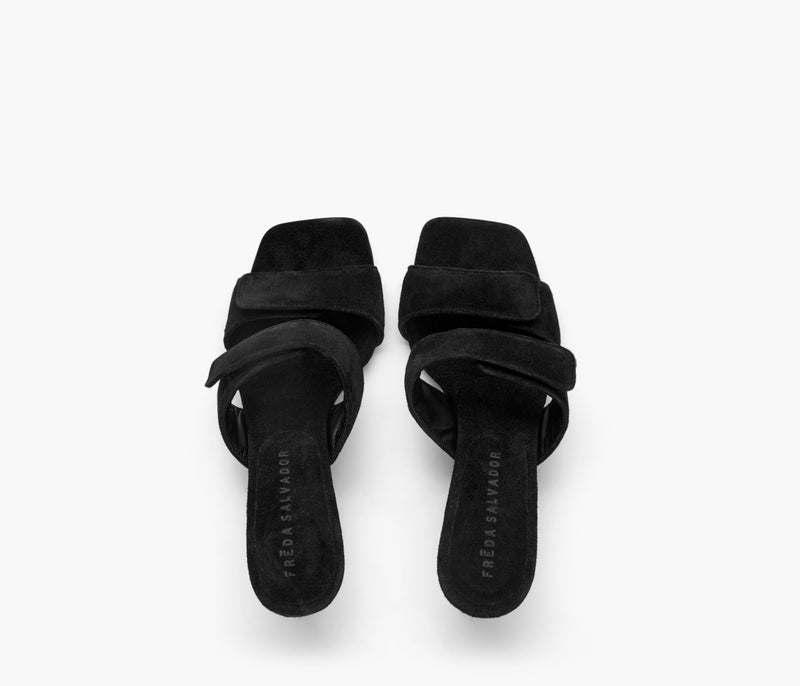 ADRIA - Black Suede, [product-type] - FREDA SALVADOR Power Shoes for Power Women