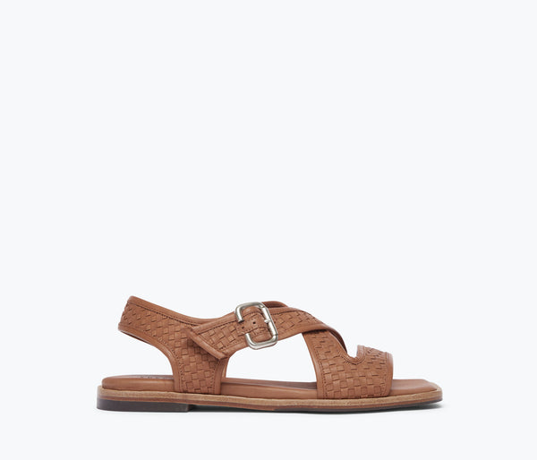 CAMILLE WOVEN SANDAL, [product-type] - FREDA SALVADOR Power Shoes for Power Women