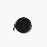 Freda Salvador JO Small Circle Pouch, compact round bag or SLG with a smooth finish and minimalist design.