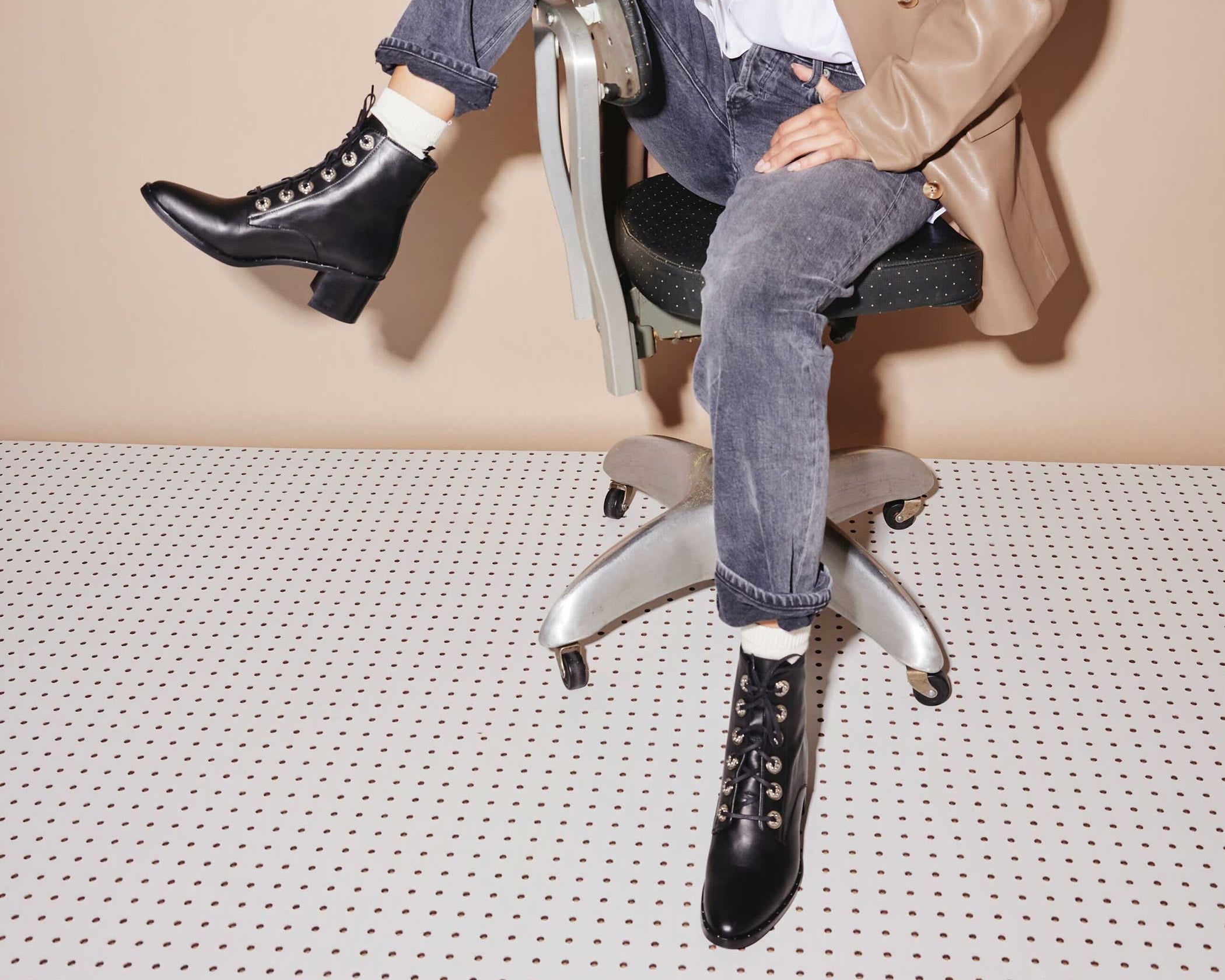 ACE LACE UP BOOT, [product-type] - FREDA SALVADOR Power Shoes for Power Women