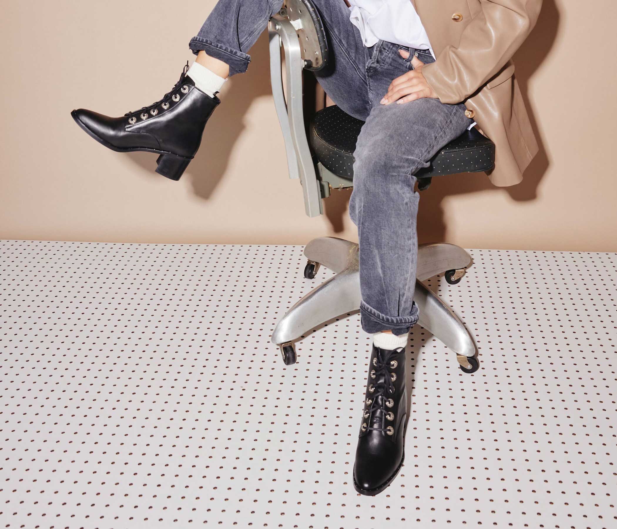 ACE LACE UP BOOT, [product-type] - FREDA SALVADOR Power Shoes for Power Women