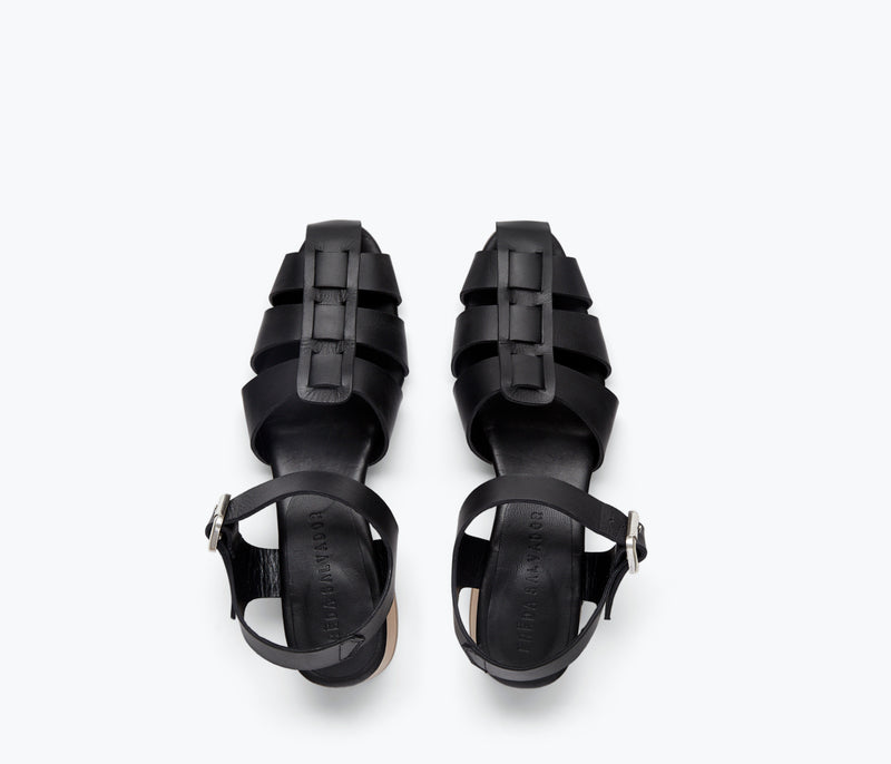 HATTIE - Black Calf, [product-type] - FREDA SALVADOR Power Shoes for Power Women