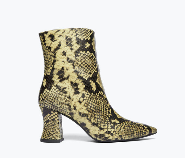zara snakeskin boot